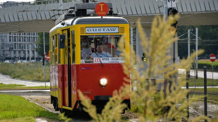 "Gustaw", czyli Konstal N z 1956 roku, to najstarszy tramwaj MPK. Kursuje na linii turystycznej.