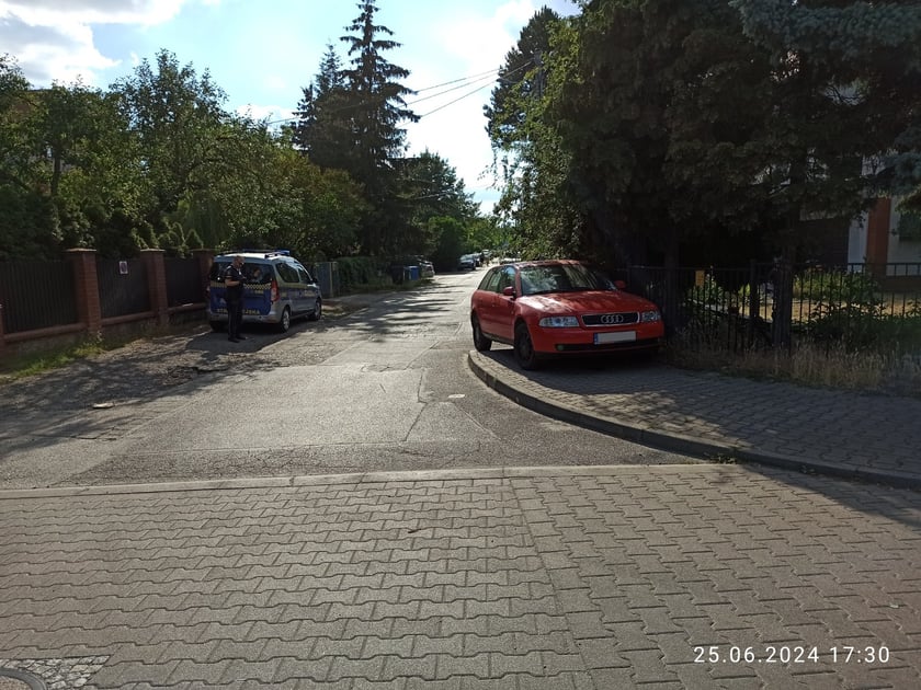 Przykłady nieprawidłowego parkowania