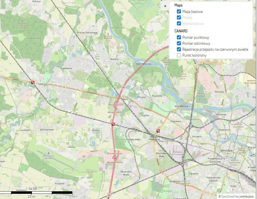 Fotoradary i żółte kamery we Wrocławiu