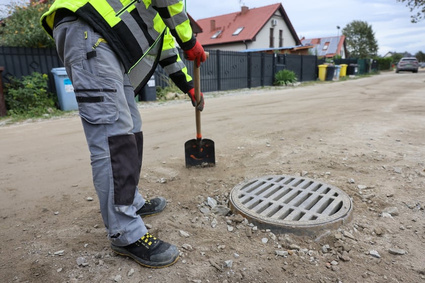 Pierwszy dzień remontu ul. Lechitów