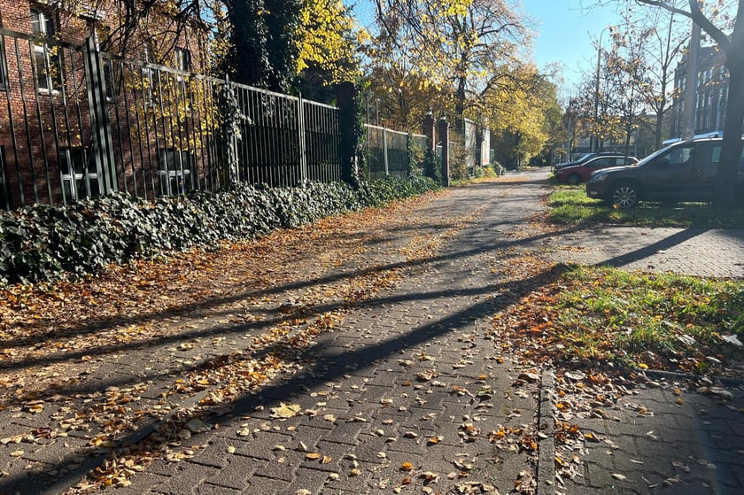 Ulica Trzebnicka. Projekt budowy drogi rowerowej obejmie odcinek od wiaduktu do mostów Trzebnickich