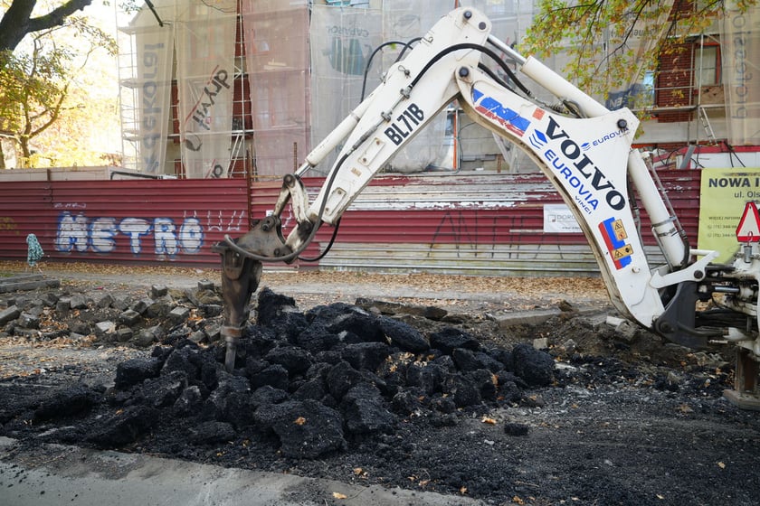 Remont Olszewskiego dobiega końca. Od niedzieli (27 października) jeździmy po nowym asfalcie w dwóch kierunkach