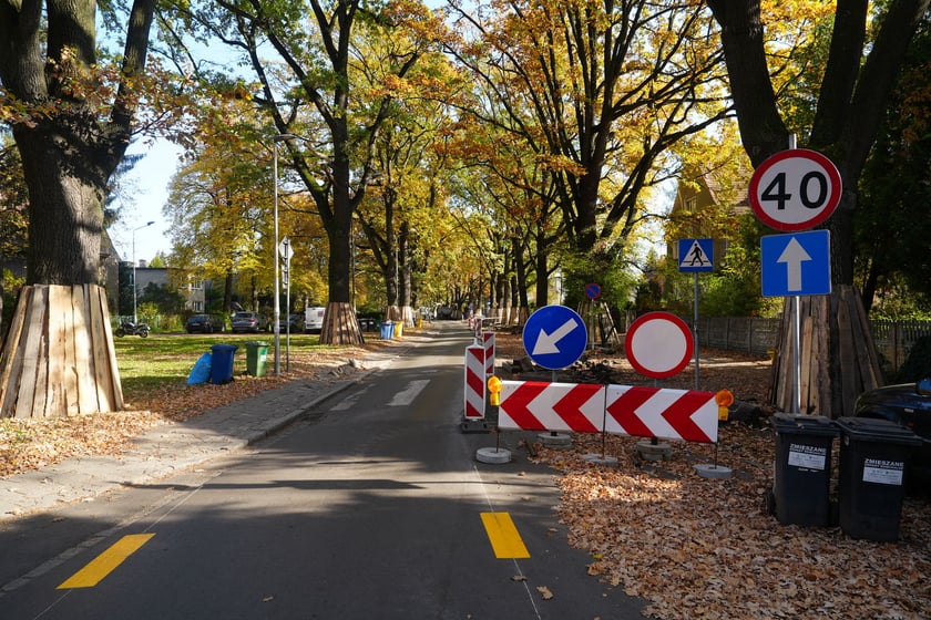 Remont Olszewskiego dobiega końca. Od niedzieli (27 października) jeździmy po nowym asfalcie w dwóch kierunkach