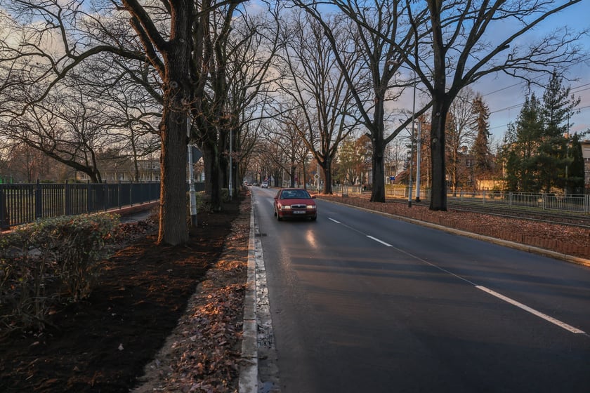 Wyremontowany odcinek ulicy Olszewskiego