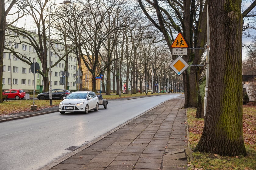 Wyremontowany odcinek ulicy Olszewskiego