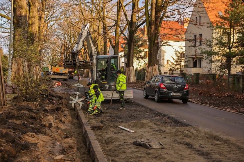 Remont ulicy Olszewskiego na Odcinku od Gersona do Bacciarellego