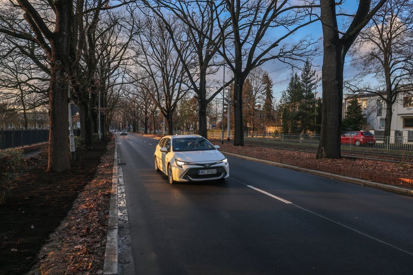 Wyremontowany odcinek ulicy Olszewskiego