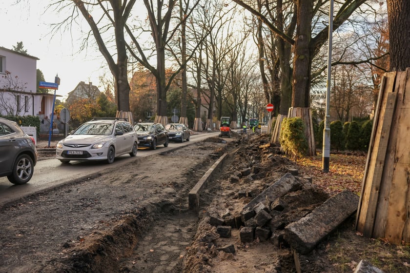 Remont ulicy Olszewskiego na Odcinku od Gersona do Bacciarellego