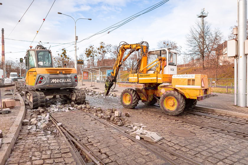 Drugi etap remontu na pl. Powstańców Wielkopolskich - 04.01.2025 r.