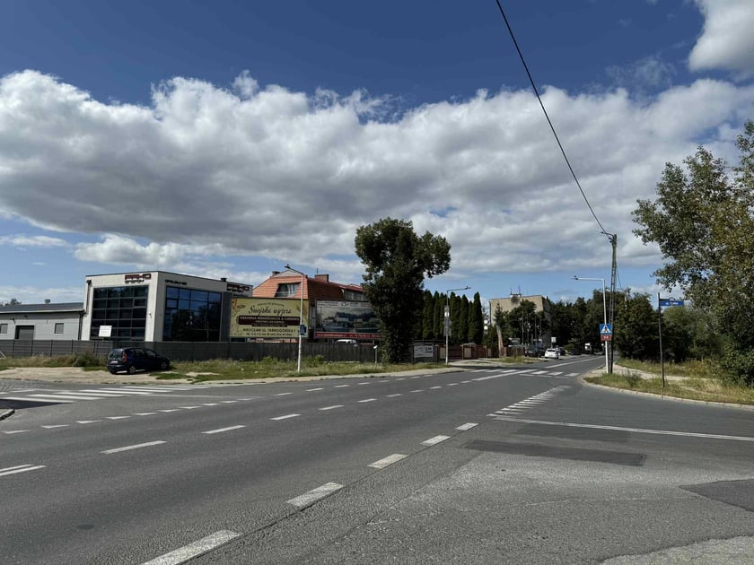 Ulica Opolska z lotu ptaka