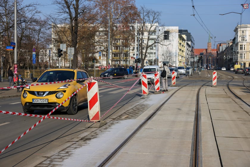 Tramwaje wróciły na ulice Kołłątaja 8 lutego