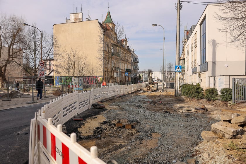 Remont ulicy Dolnobrzeskiej