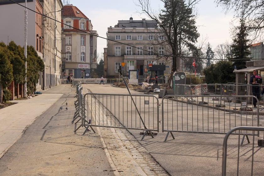 Remont ulicy Dolnobrzeskiej