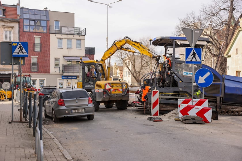 Remont ulicy Dolnobrzeskiej