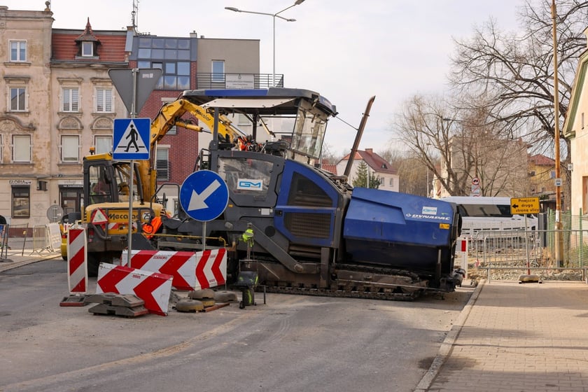 Remont ulicy Dolnobrzeskiej