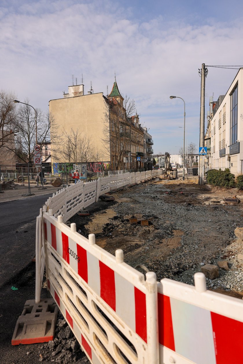 Remont ulicy Dolnobrzeskiej