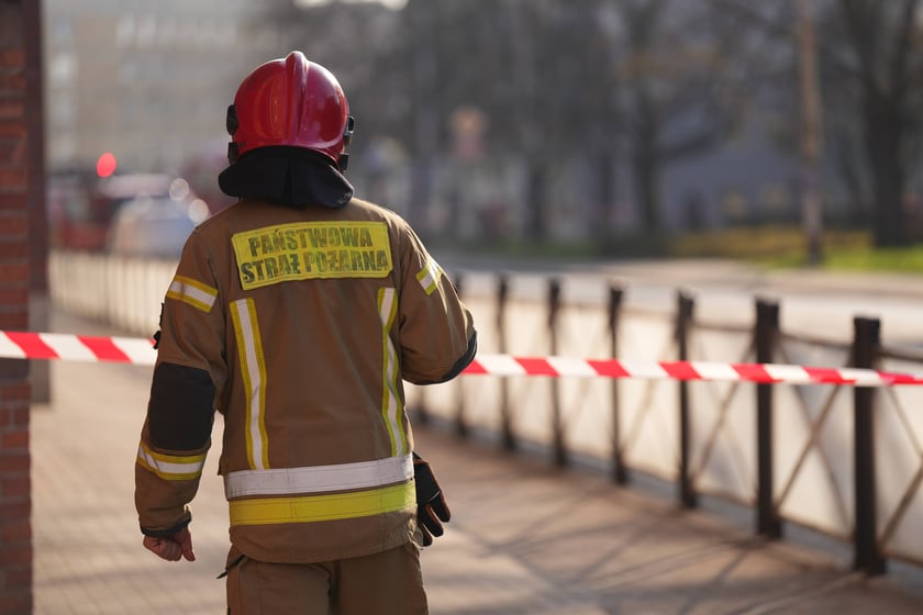 Straż pożarna przy ul. Sądowej