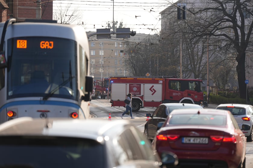 Straż pożarna przy ul. Sądowej