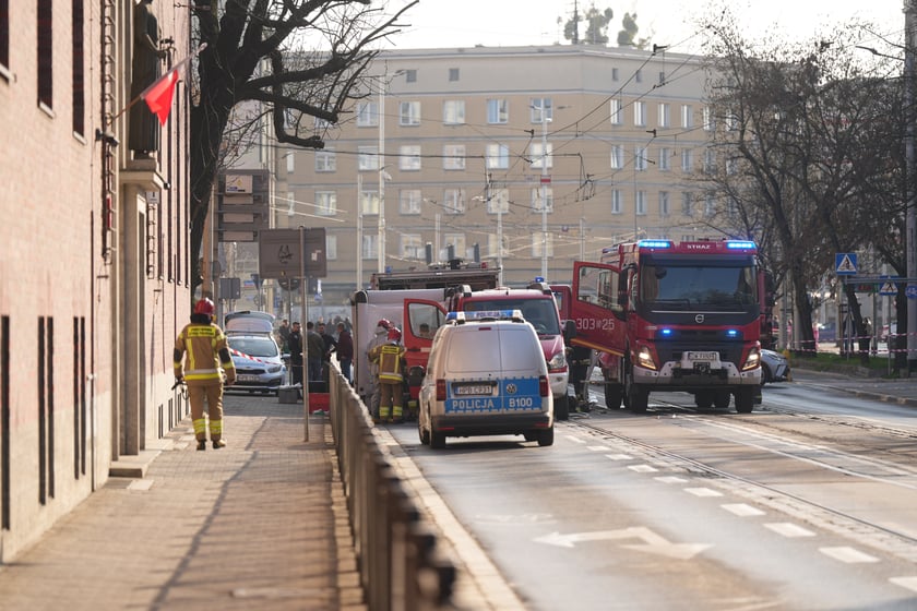 Straż pożarna przy ul. Sądowej