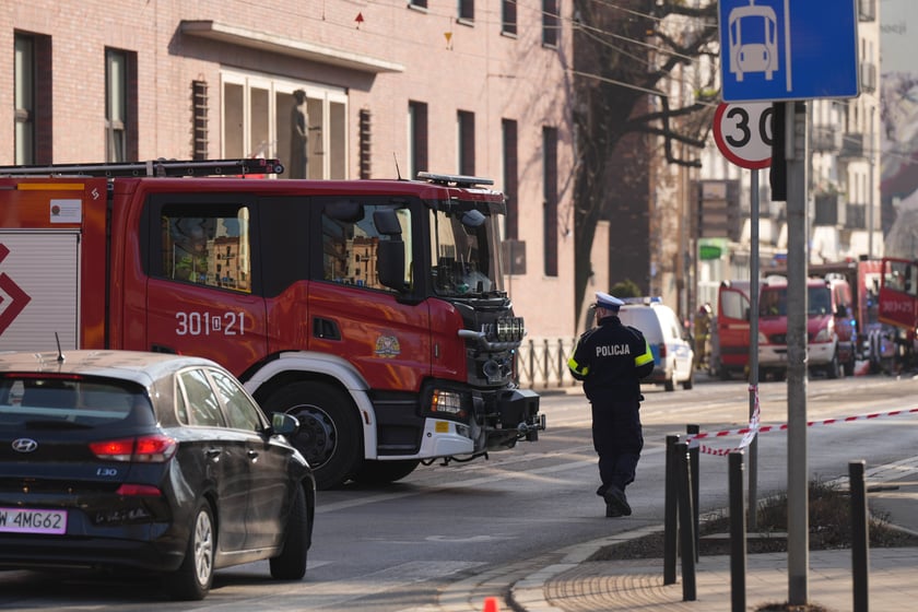 Straż pożarna przy ul. Sądowej