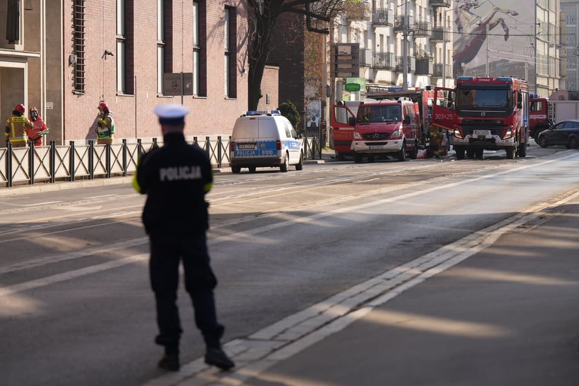 Straż pożarna przy ul. Sądowej