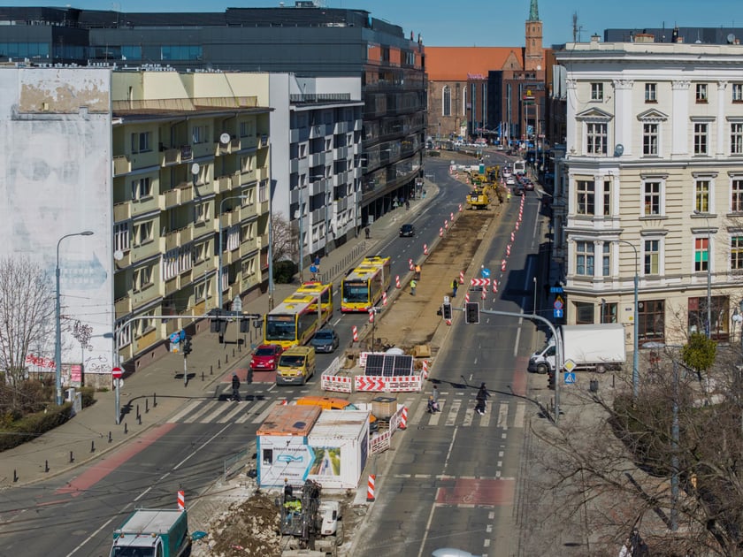 Remont ul. Kołłątaja