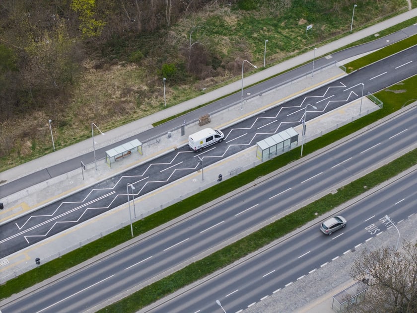 Trasa autobusowa na Jagodno wzdłuż ulicy Bardzkiej