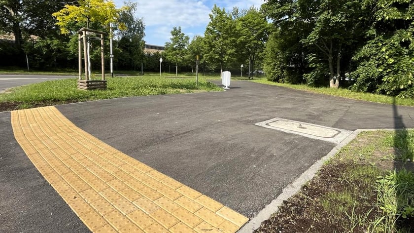 Nowy chodnik na ulicy Balonowej