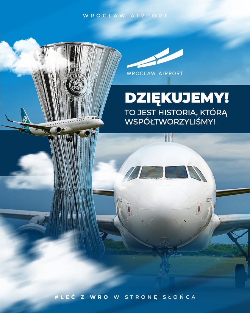 Rekordowe dni wrocławskiego lotniska - liczby