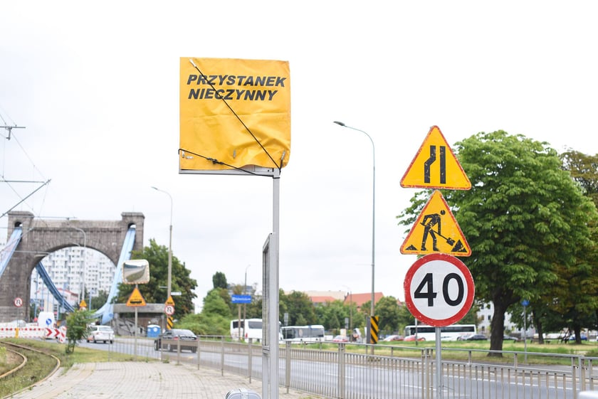 Od soboty 12 lipca, zmiany przy moście Grunwaldzkim