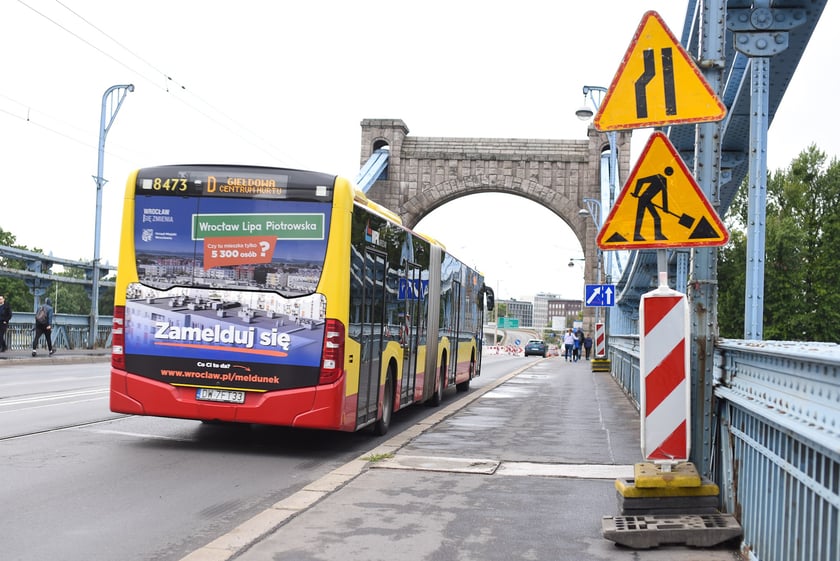 Od soboty 12 lipca, zmiany przy moście Grunwaldzkim