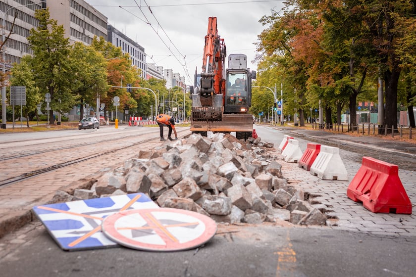 Remont ul. Powstańców Śląskich - 12.07.2025