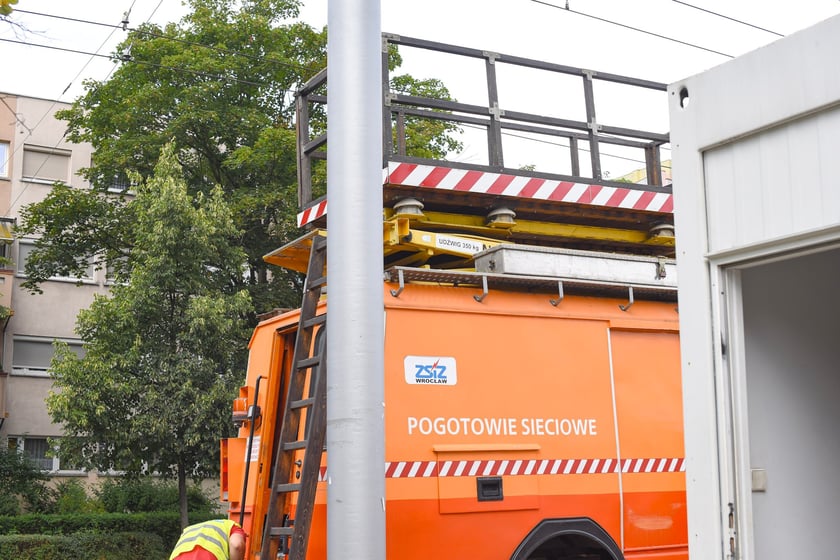 Remont tor&oacute;w na skrzyżowaniu ulic Powstańc&oacute;w Śląskich z Jastrzębią, 26.07.2025
