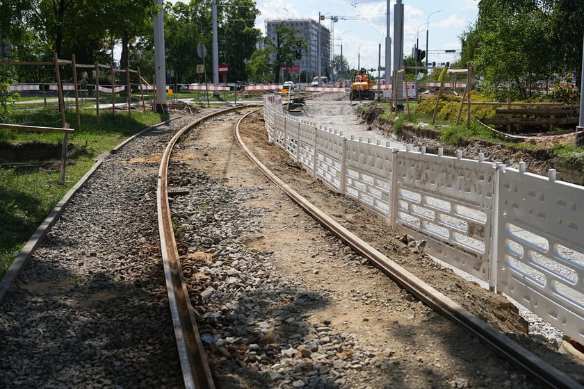 Prace torowe przy ul. Bardzkiej, 30.07.2025