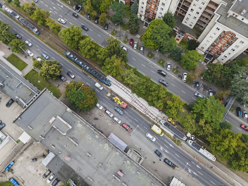Wykolejenie tramwaju na Powstańców Śląskich / Jastrzębia - 31 lipca 2025 r.