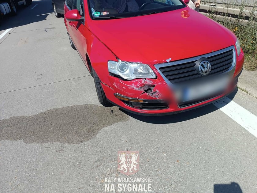 Utrudnienia na autostradzie A4 w kierunku Wrocławia