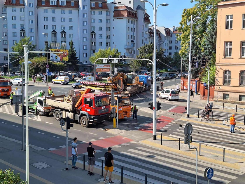 Utrudnienia w ruchu na ul. Długiej