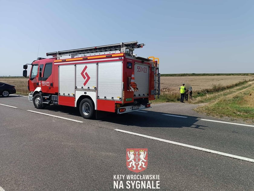 Poważny wapadek na trasie DK 5 - 14 sierpnia