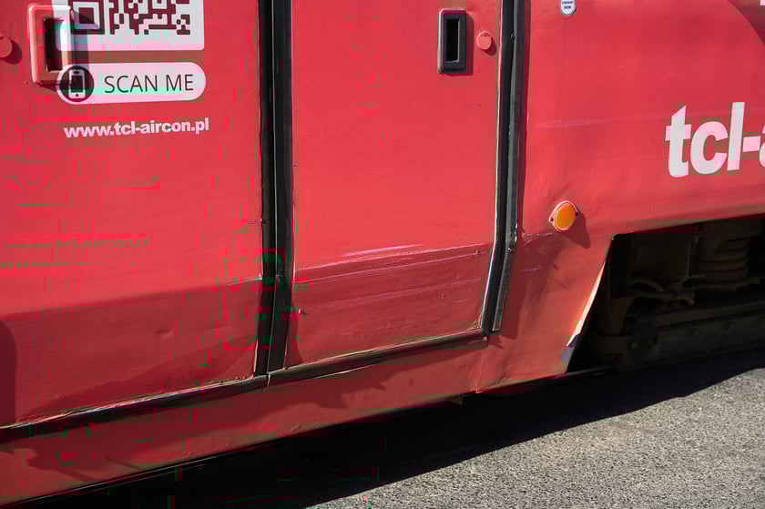 Wypadek na skrzyżowaniu Krupniczej i Kazimierza Wielkiego 19 sierpnia