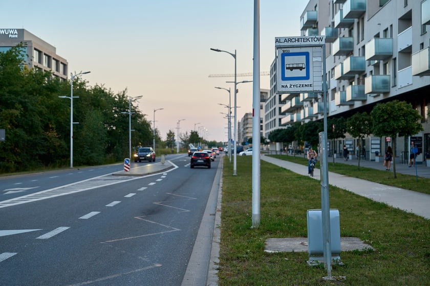 Aleja Architektów i jej otoczenie - istniejące i powstające budynki na Nowych Żernikach na osiedlu Leśnica