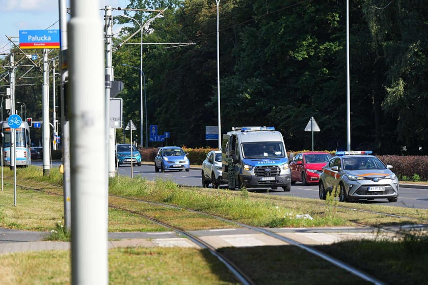 Pilczycka - tramwaje na torowisku zmieniają trasy