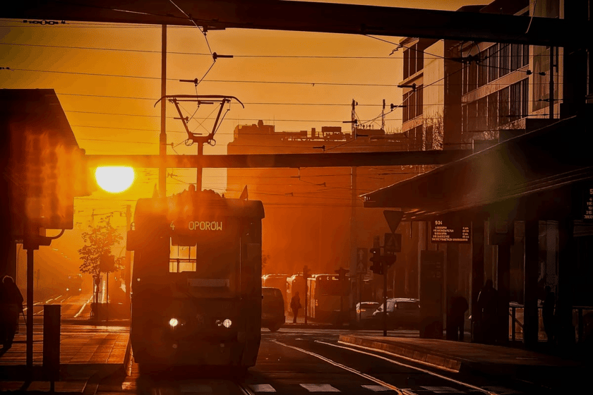 Zdjęcie laureata konkursu MPK na zdjęcie do kalendarza na rok 2025