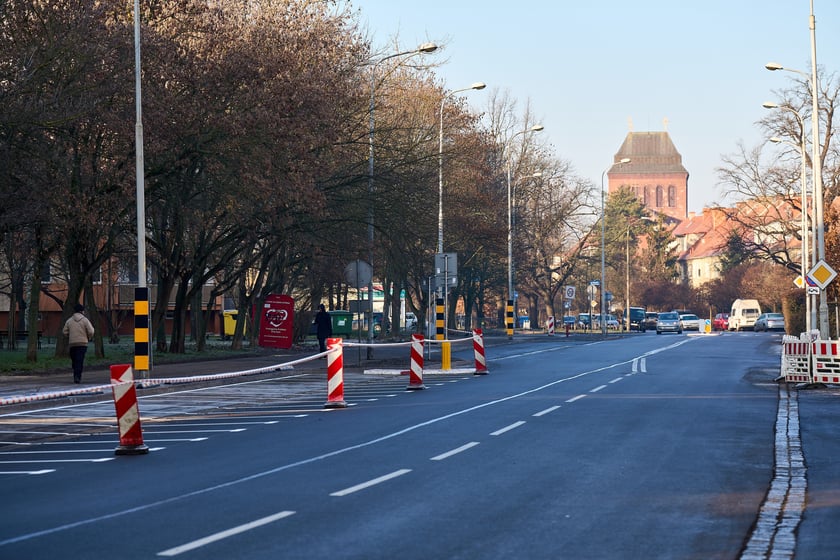 Powiększ obraz: Wyremontowana ul. Baciarellego