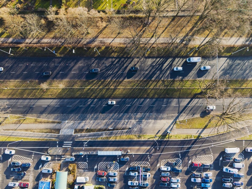Powiększ obraz: Wyremontowany odcinek ul. Krzywoustego.