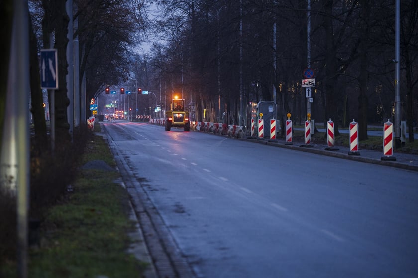 Powiększ obraz: Wyremontowany fragment ul. Powstańców Śląskich.