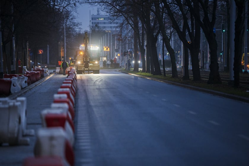 Powiększ obraz: Wyremontowany fragment ul. Powstańców Śląskich.