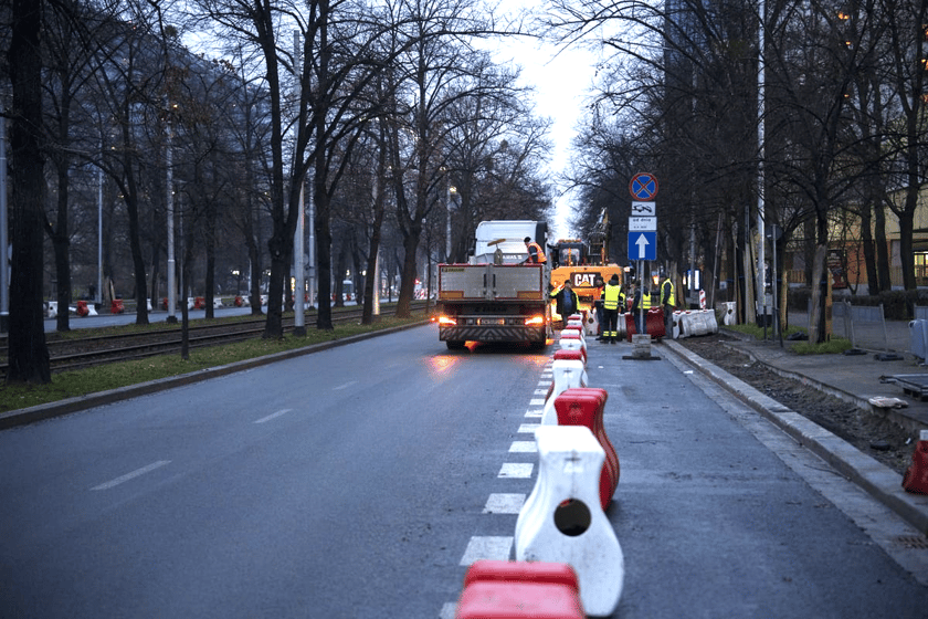 Powiększ obraz: Wyremontowany fragment ul. Powstańców Śląskich.