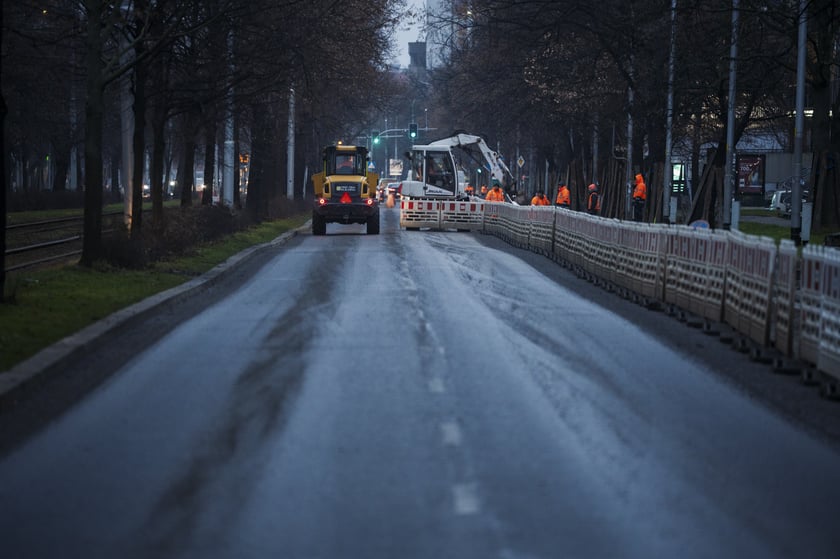Powiększ obraz: Wyremontowany fragment ul. Powstańców Śląskich.