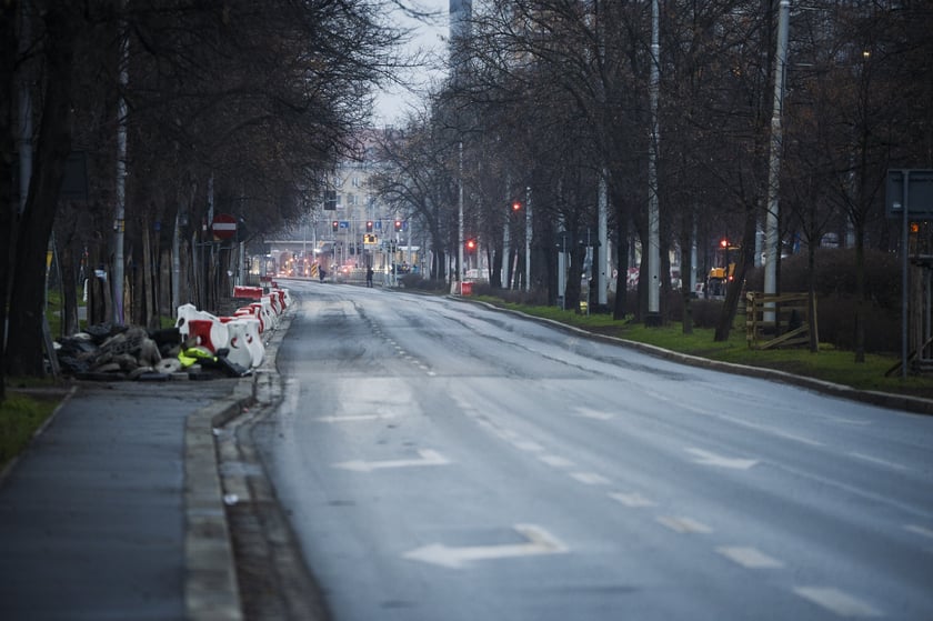 Powiększ obraz: Wyremontowany fragment ul. Powstańców Śląskich.