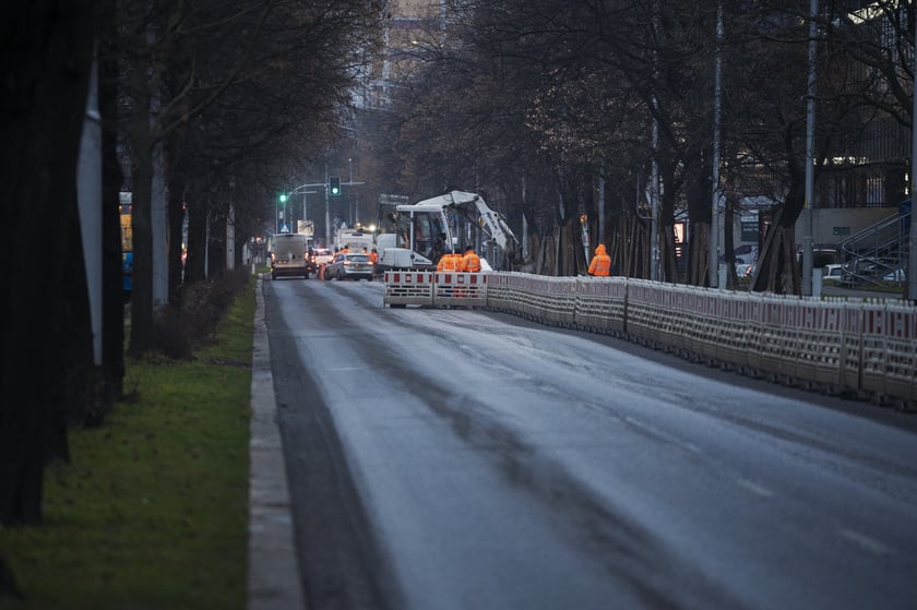 Powiększ obraz: Wyremontowany fragment ul. Powstańców Śląskich.